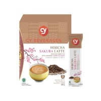 Hojicha Sakura Latte